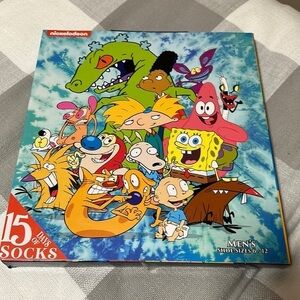 Men's Nickelodeon 15 Days of Socks Gift Set